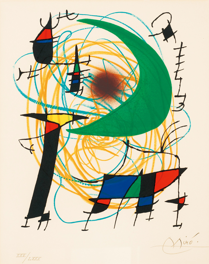  胡安·米罗 Joan Miró ——无标题3